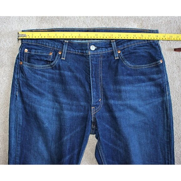 Levi's Men's 511 Slim Straight Jeans - Dark Wash - 36 x 30 - $70 - Picture 8 of 9